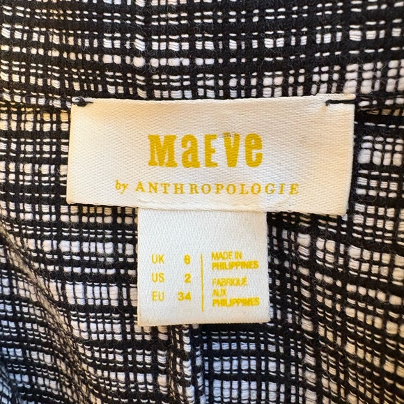 Anthropologie Gray Plaid Sleeveless Belted Jumpsuit - Picture 4 of 5